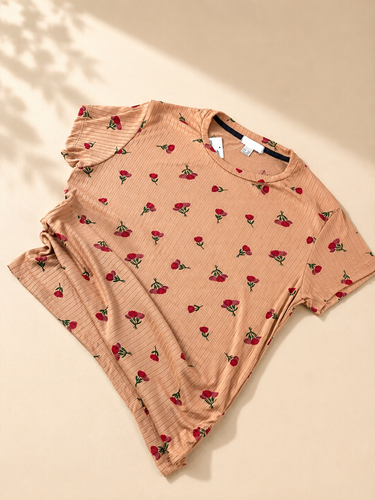 تیشرت کبریتی h&m